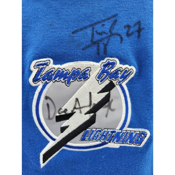 *SIGNED* NHL Tampa Bay Lightning Childs Outfit T Taylor/D Andreychuk/R Fedotenko - Picture 3 of 12